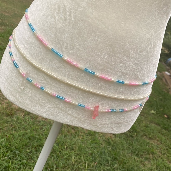 Layer Cotton Candy set- Waist Bead - Picture 2 of 3